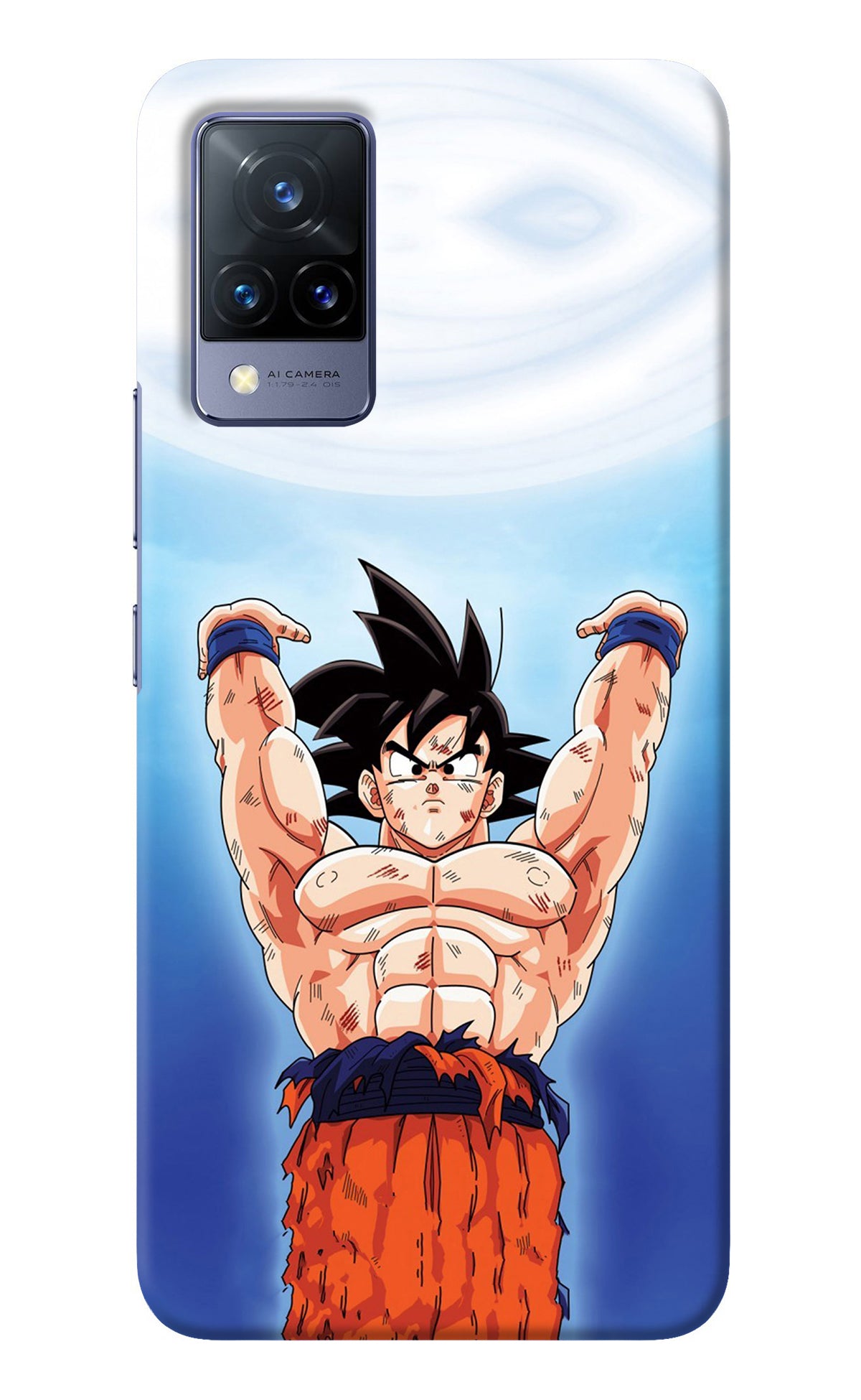 Goku Power Vivo V21 Back Cover