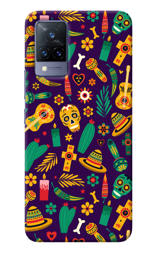 Mexican Artwork Vivo V21 Back Cover