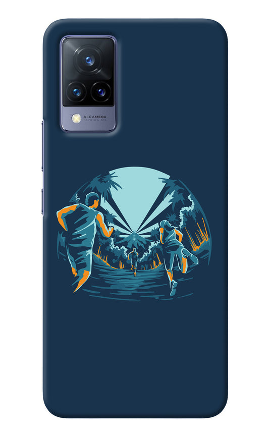 Team Run Vivo V21 Back Cover