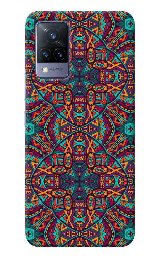 Colour Mandala Vivo V21 Back Cover