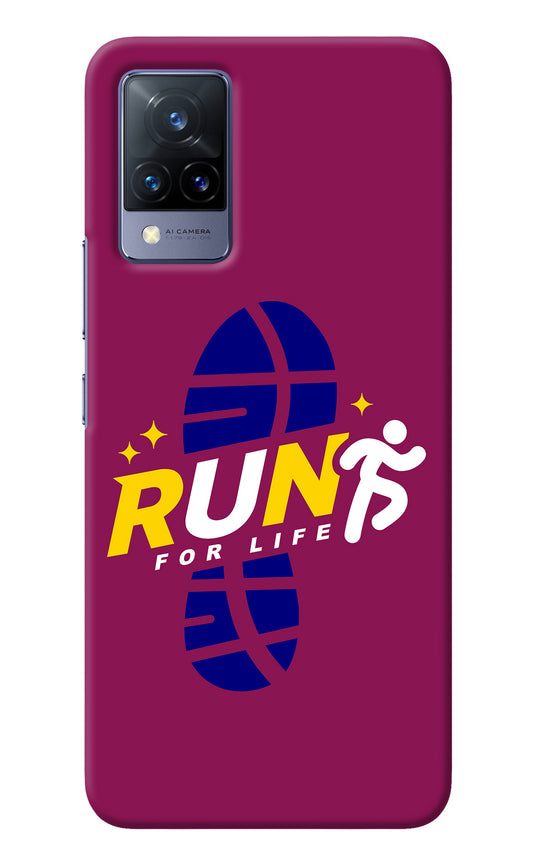 Run for Life Vivo V21 Back Cover