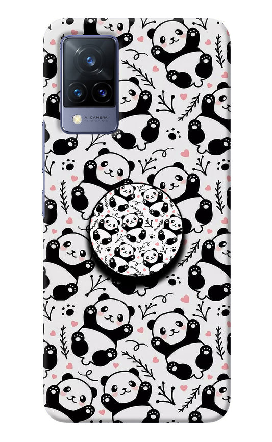Cute Panda Vivo V21 Pop Case