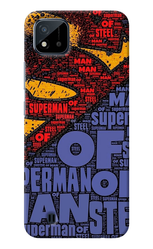 Superman Realme C20 Back Cover
