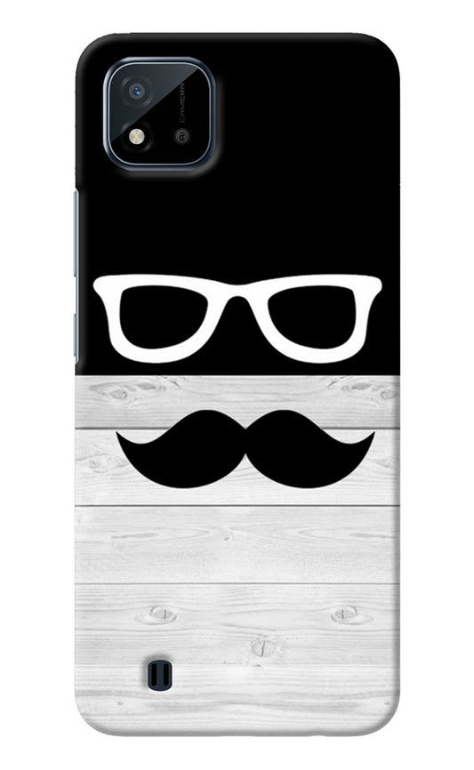 Mustache Realme C20 Back Cover