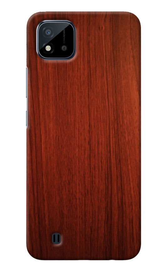 Wooden Plain Pattern Realme C20 Back Cover