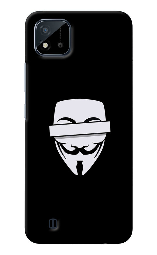 Anonymous Face Realme C20 Back Cover