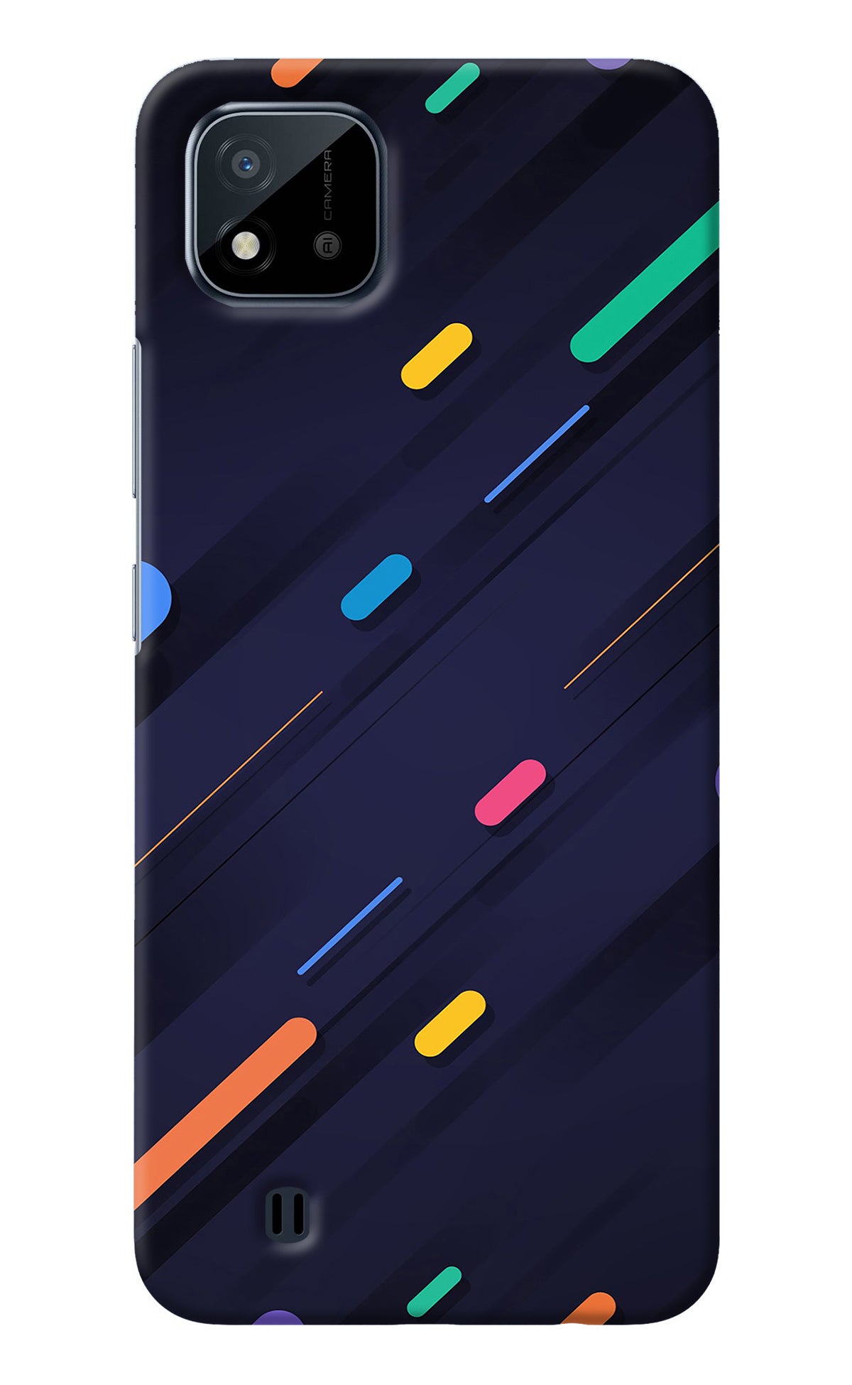 Abstract Design Realme C20 Back Cover