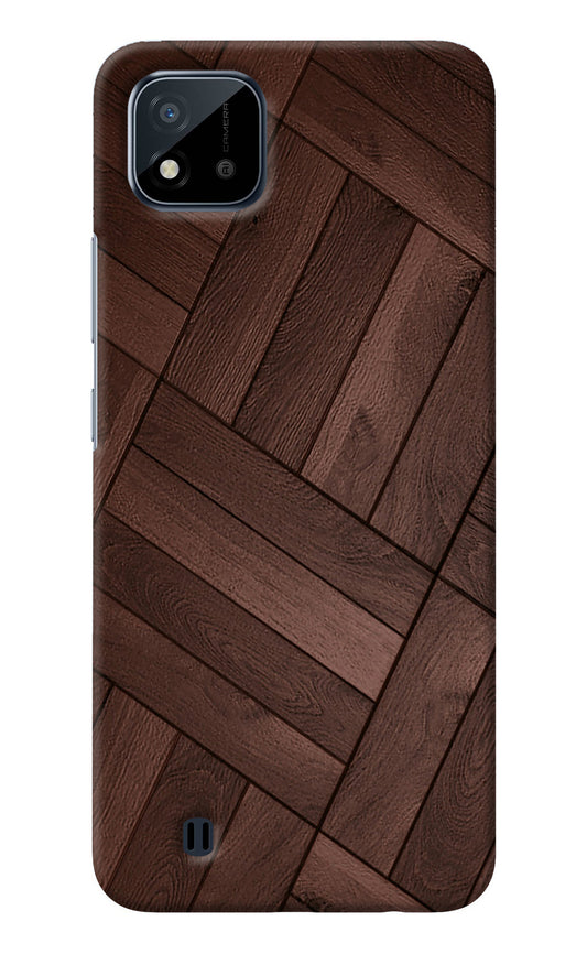 Wooden Texture Design Realme C20 Back Cover
