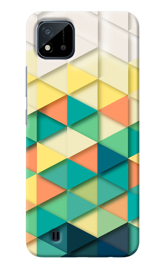 Abstract Realme C20 Back Cover