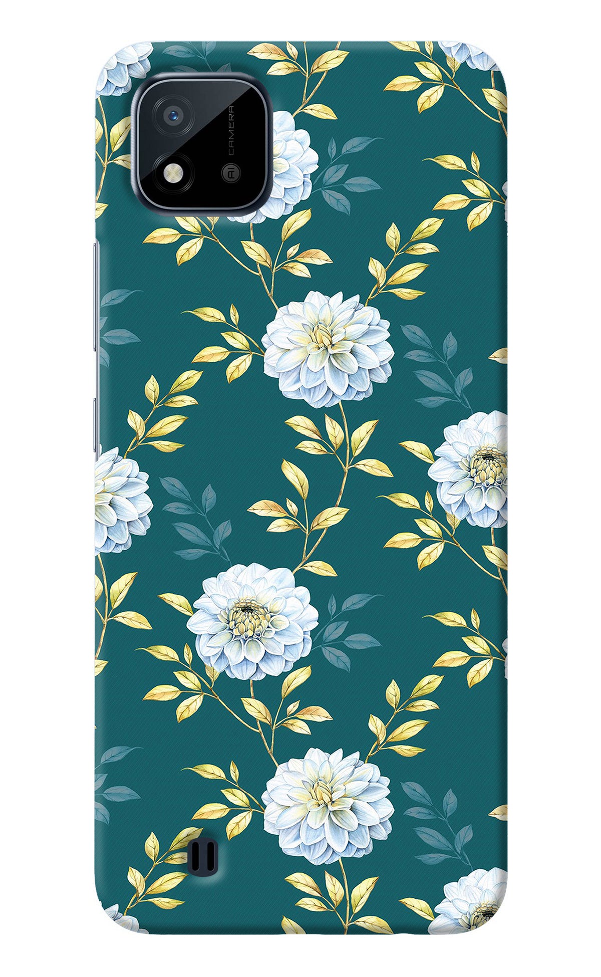 Flowers Realme C20 Back Cover