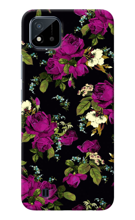 Flowers Realme C20 Back Cover