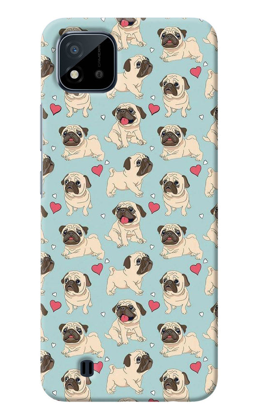 Pug Dog Realme C20 Back Cover