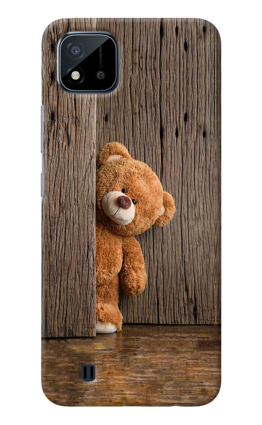 Teddy Wooden Realme C20 Back Cover