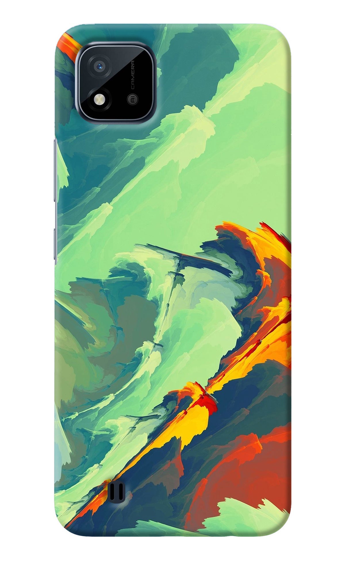 Paint Art Realme C20 Back Cover