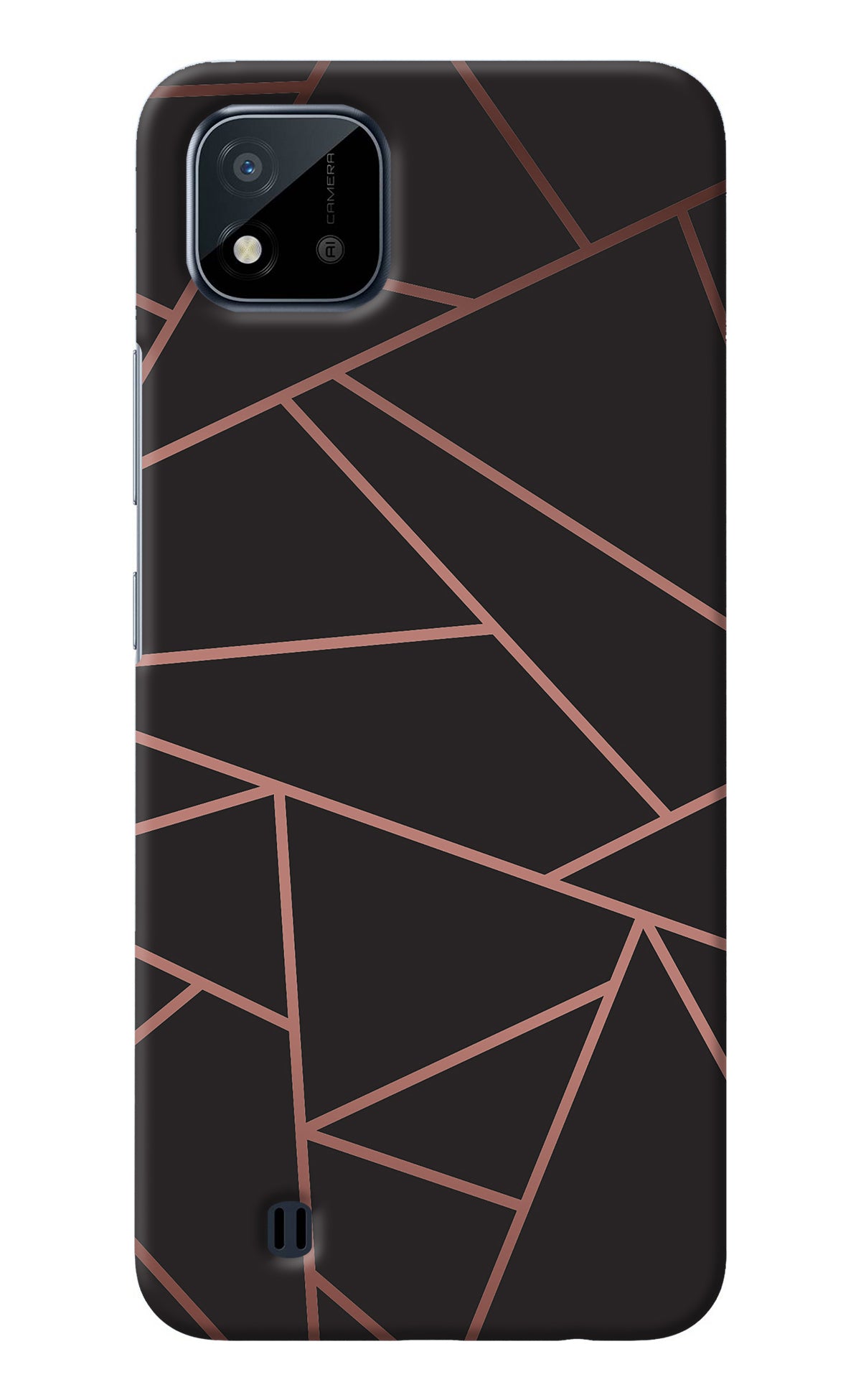 Geometric Pattern Realme C20 Back Cover