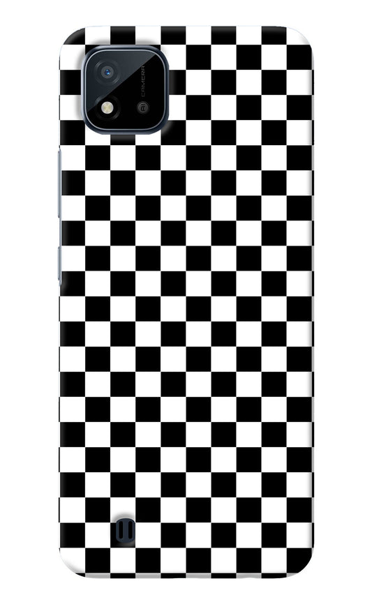 Chess Board Realme C20 Back Cover