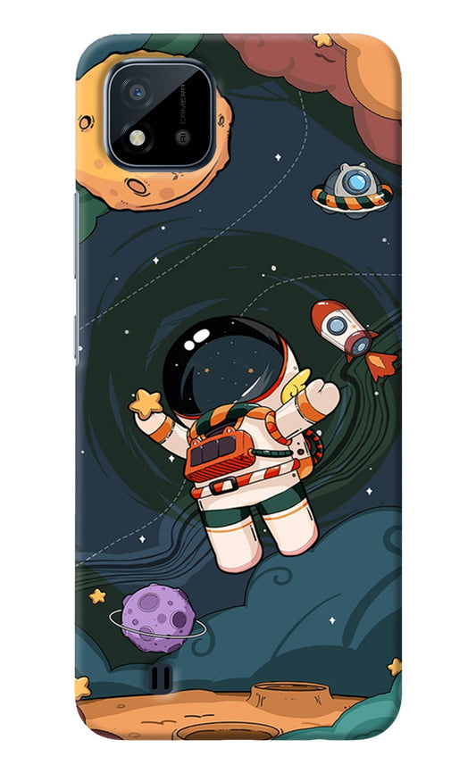 Cartoon Astronaut Realme C20 Back Cover