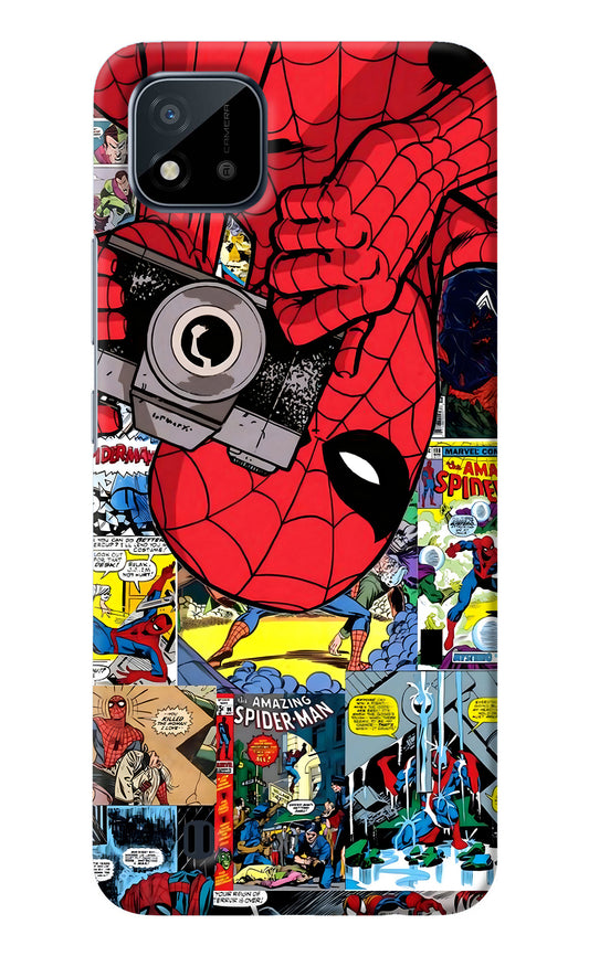 Spider Man Realme C20 Back Cover