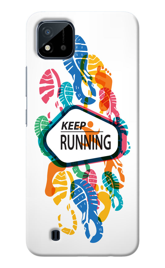 Keep Running Realme C20 Back Cover