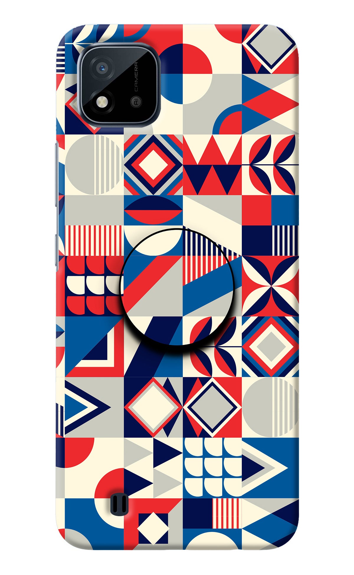 Colorful Pattern Realme C20 Pop Case