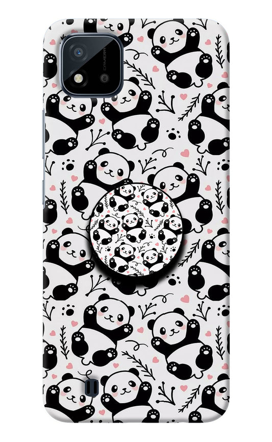Cute Panda Realme C20 Pop Case