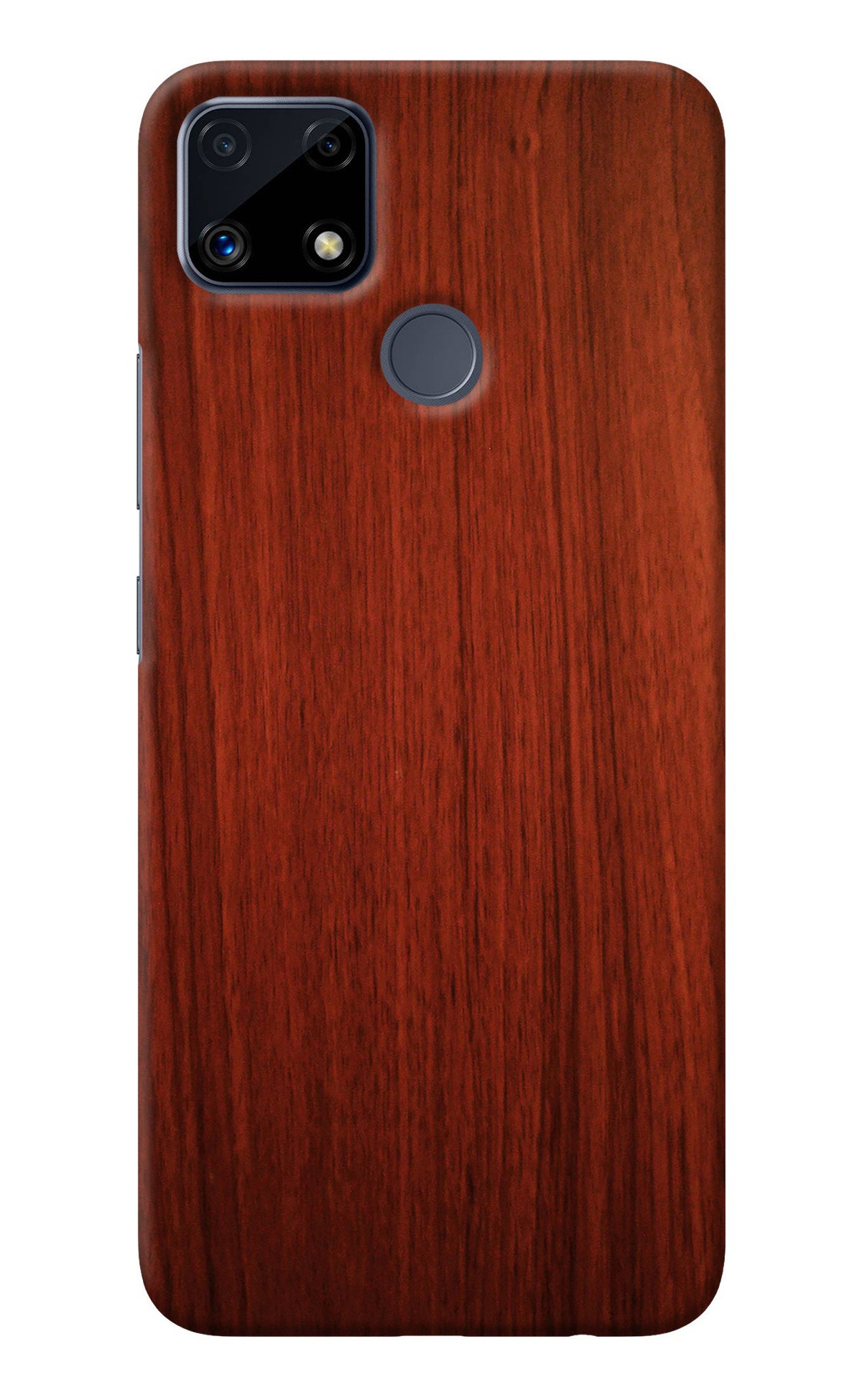 Wooden Plain Pattern Realme C25/C25s Back Cover