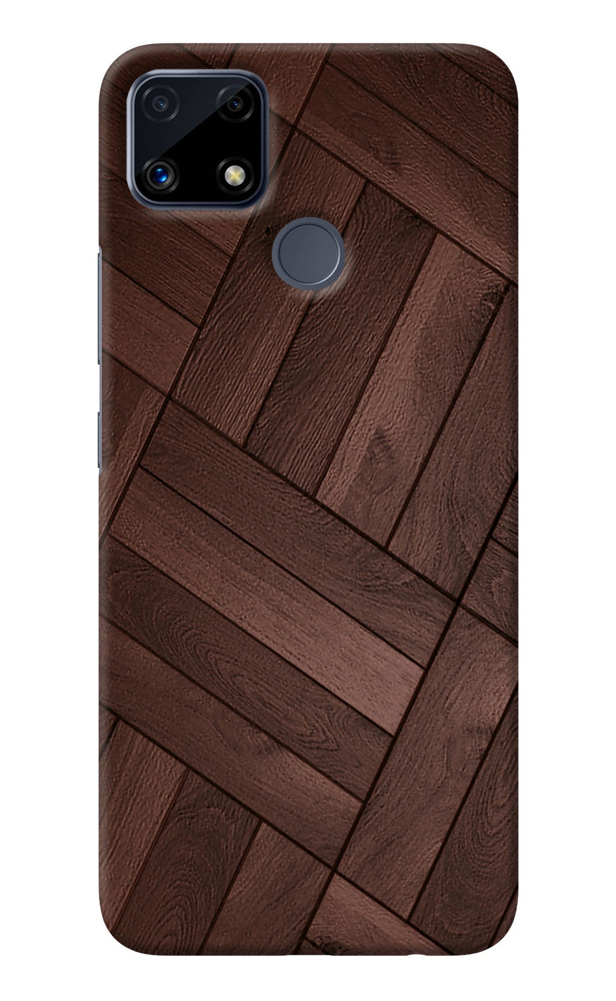 Wooden Texture Design Realme C25/C25s Back Cover