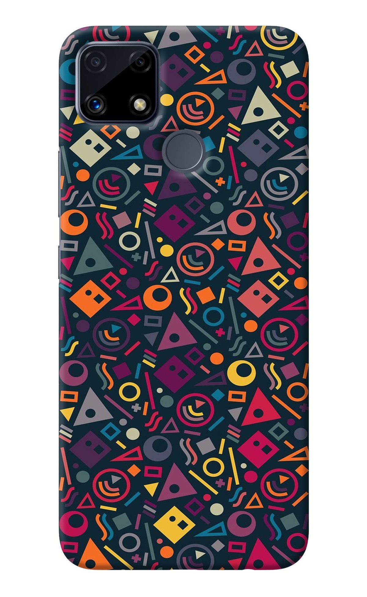 Geometric Abstract Realme C25/C25s Back Cover