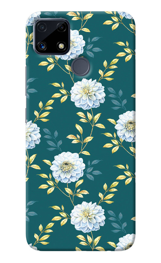 Flowers Realme C25/C25s Back Cover
