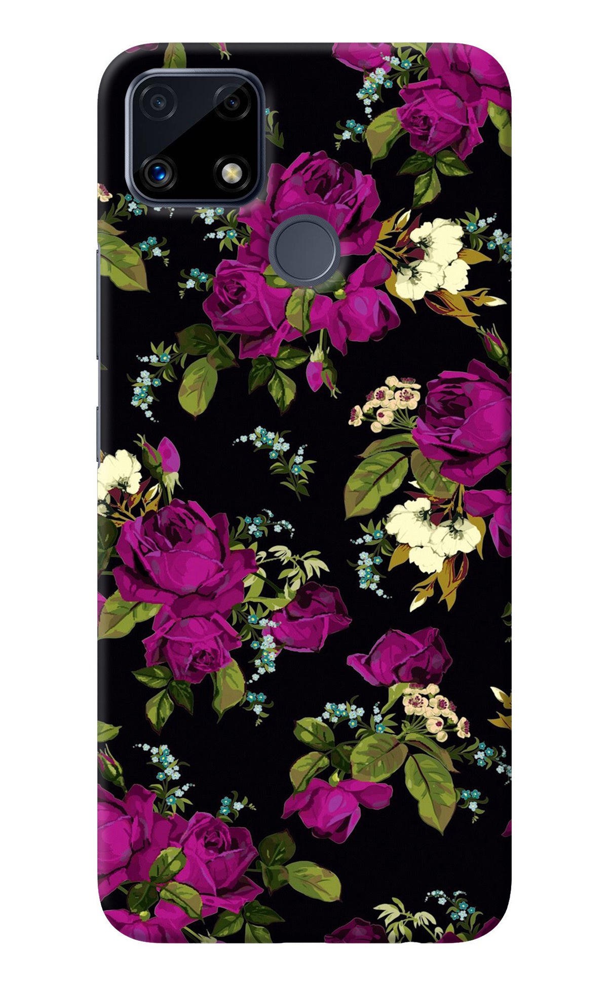 Flowers Realme C25/C25s Back Cover