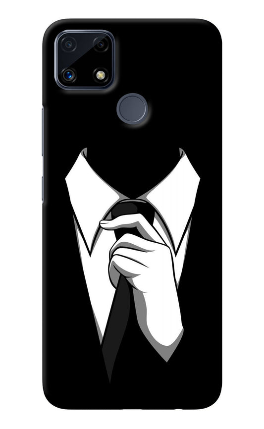 Black Tie Realme C25/C25s Back Cover