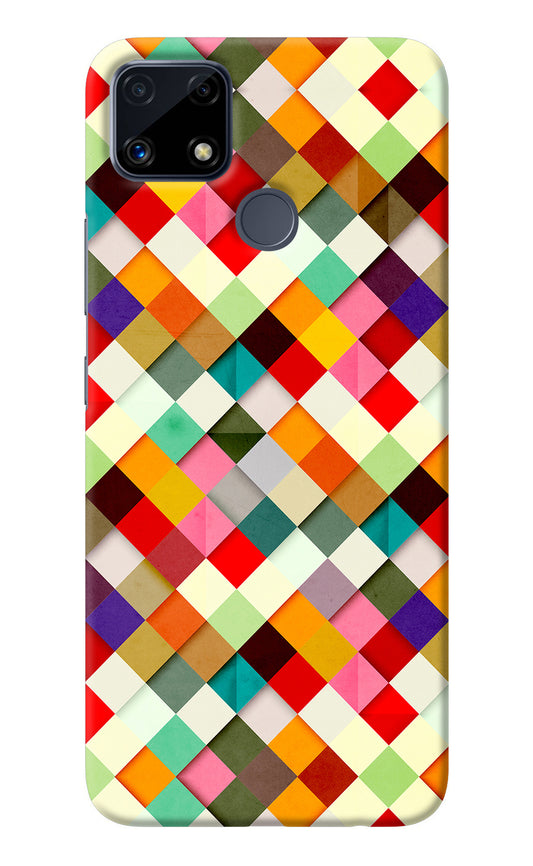 Geometric Abstract Colorful Realme C25/C25s Back Cover