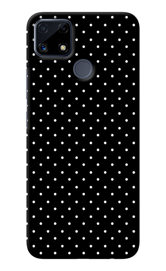 White Dots Realme C25/C25s Back Cover