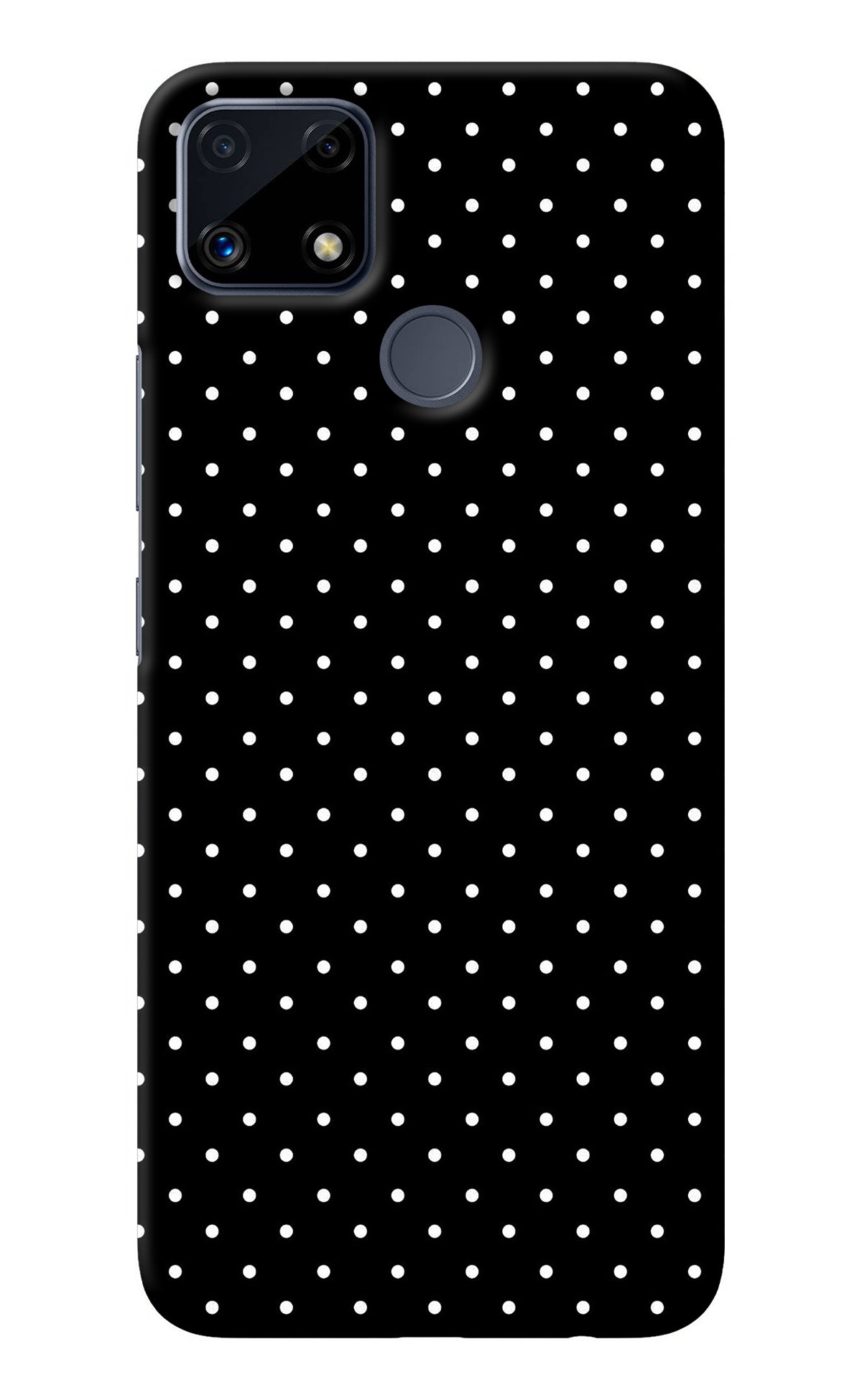 White Dots Realme C25/C25s Back Cover