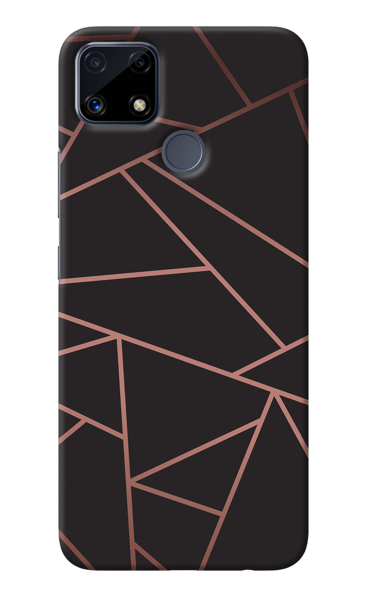 Geometric Pattern Realme C25/C25s Back Cover