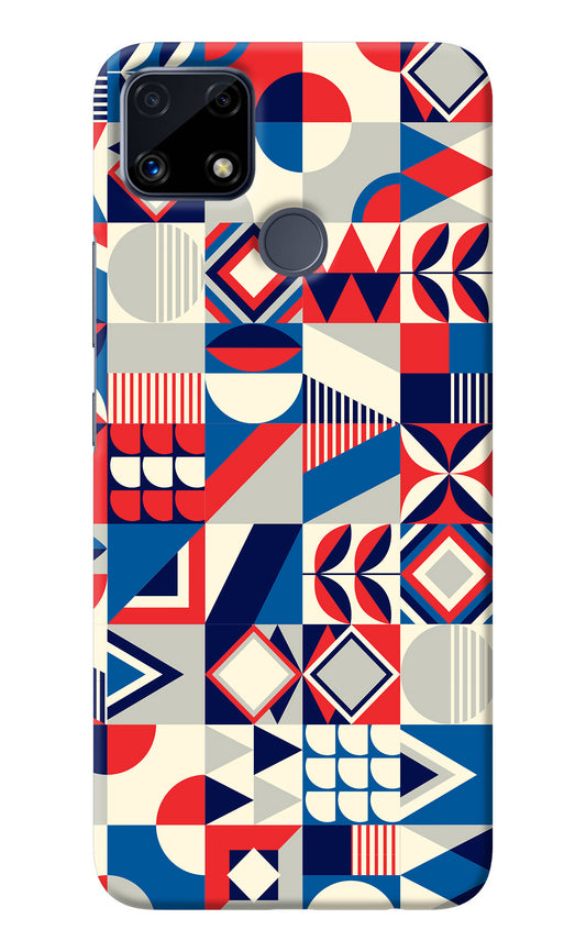 Colorful Pattern Realme C25/C25s Back Cover