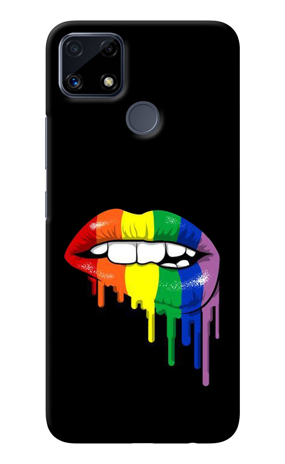 Lips Biting Realme C25/C25s Back Cover