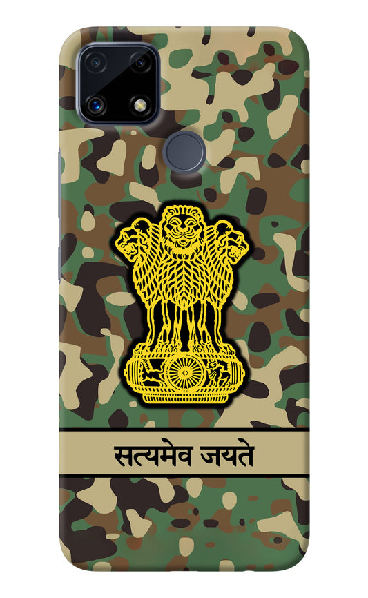 Satyamev Jayate Army Realme C25/C25s Back Cover