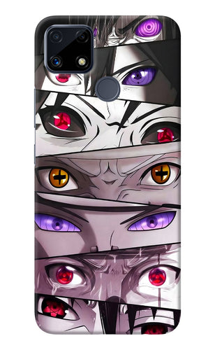 DIKRO Back Cover for realme C25, RMX3193, NARUTO, SHIPUDDEN, SUSUSKE,  UCHIHA, ANIME, BOY, NEON - DIKRO 