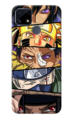 DIKRO Back Cover for realme C25, RMX3193, NARUTO, SHIPUDDEN, SUSUSKE,  UCHIHA, ANIME, BOY, NEON - DIKRO 