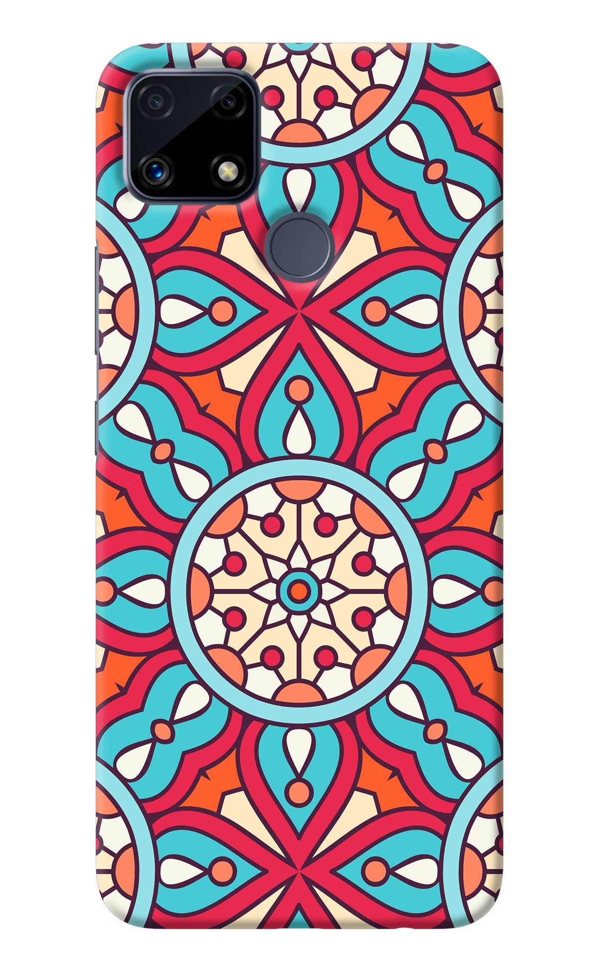 Mandala Geometric Realme C25/C25s Back Cover