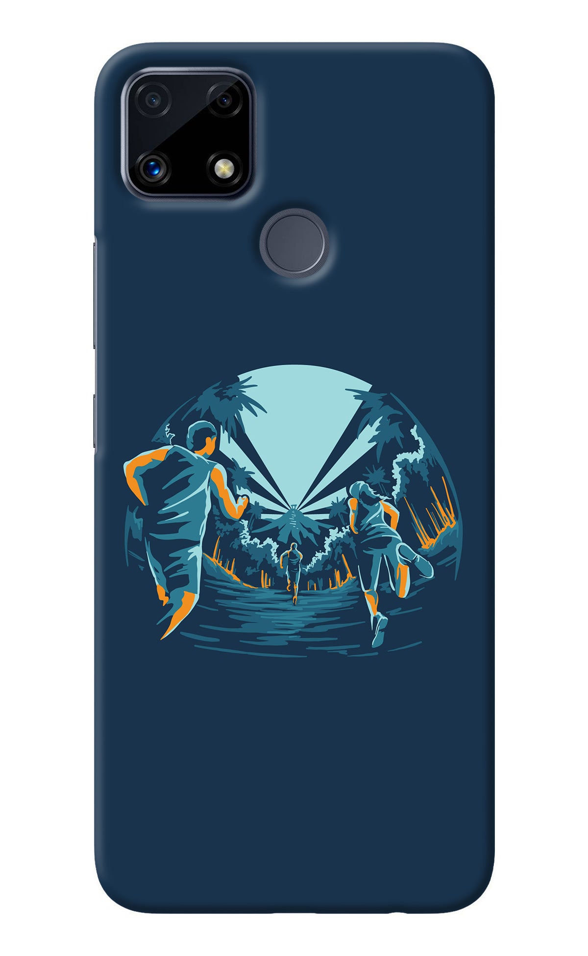 Team Run Realme C25/C25s Back Cover