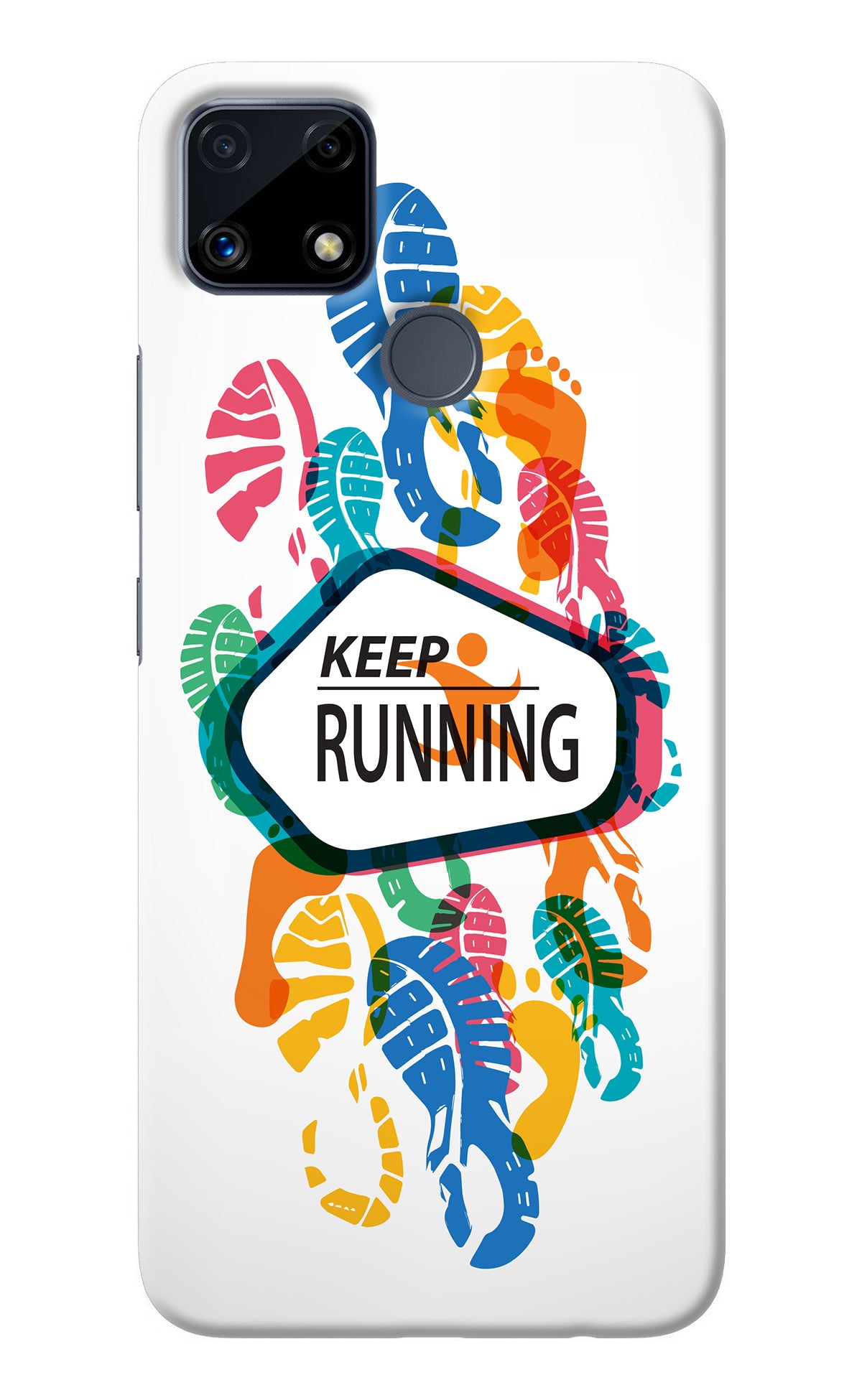 Keep Running Realme C25/C25s Back Cover