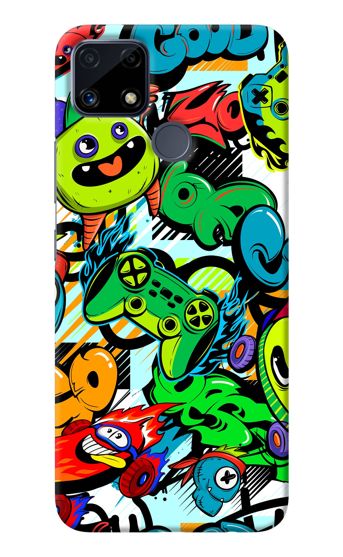Game Doodle Realme C25/C25s Back Cover