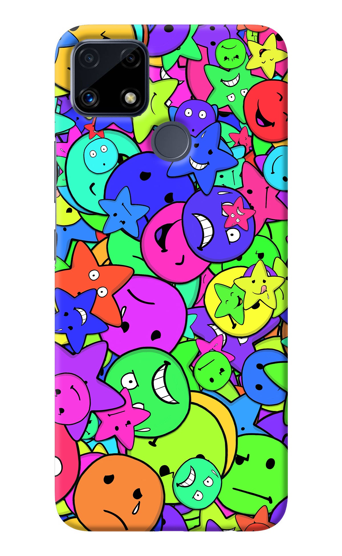 Fun Doodle Realme C25/C25s Back Cover