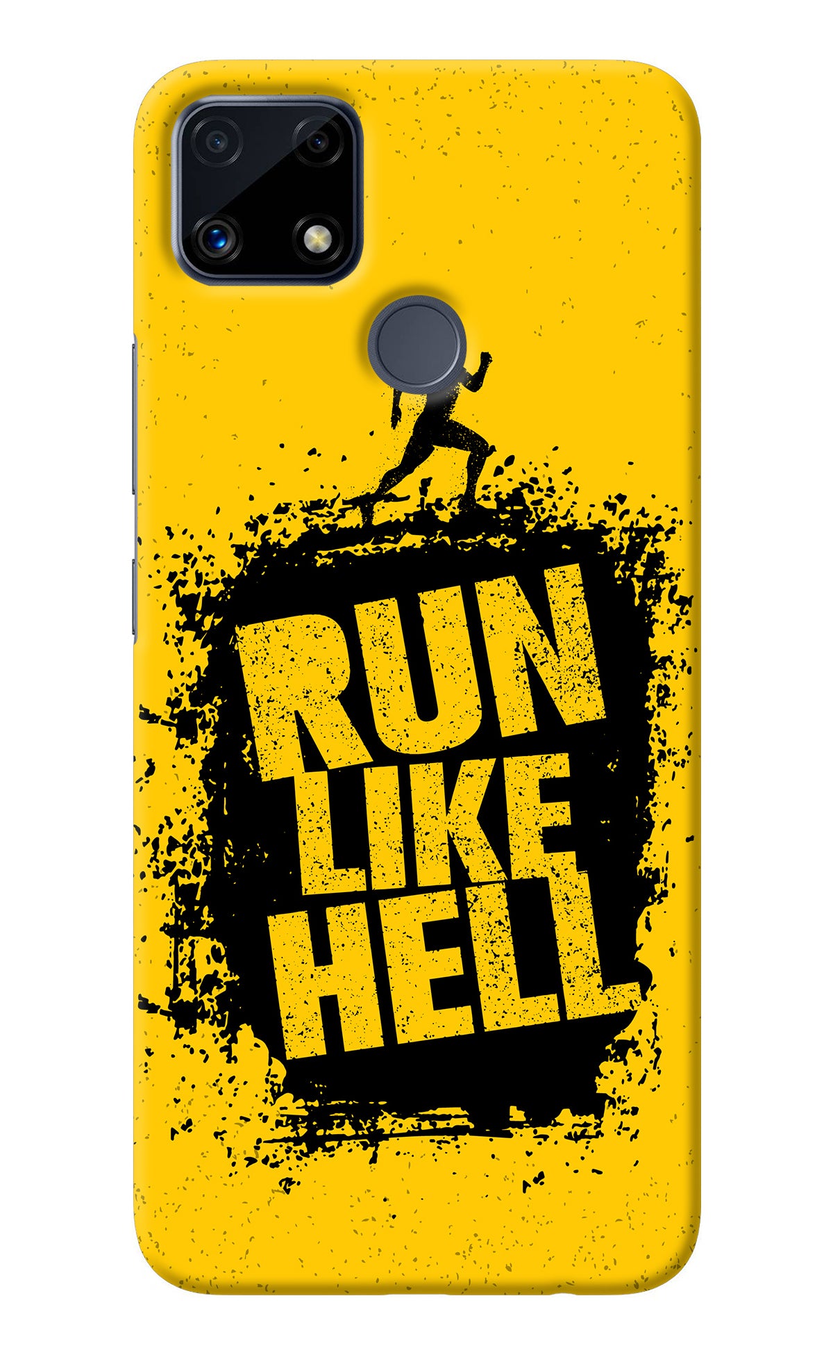 Run Like Hell Realme C25/C25s Back Cover