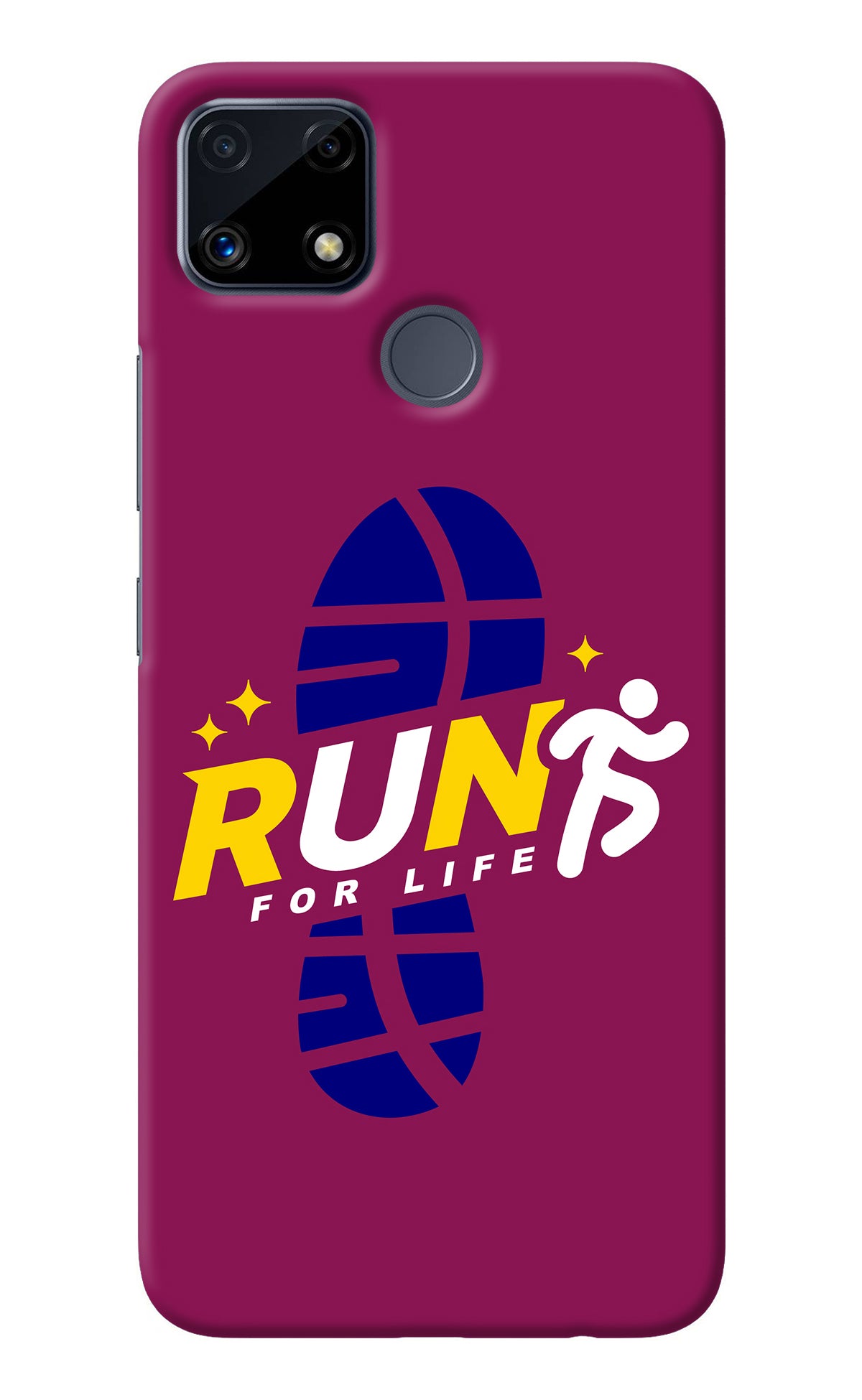 Run for Life Realme C25/C25s Back Cover