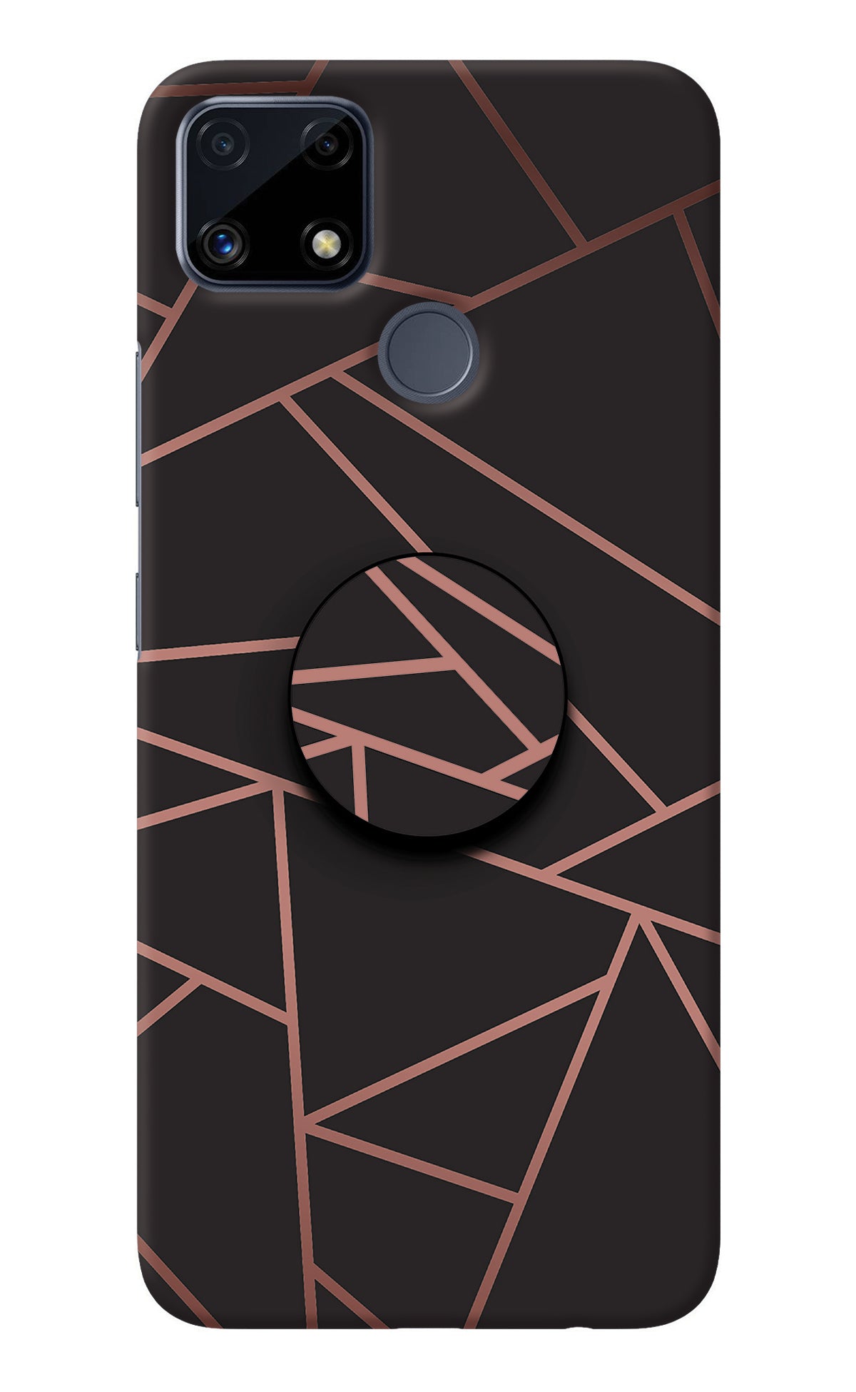 Geometric Pattern Realme C25/C25s Pop Case