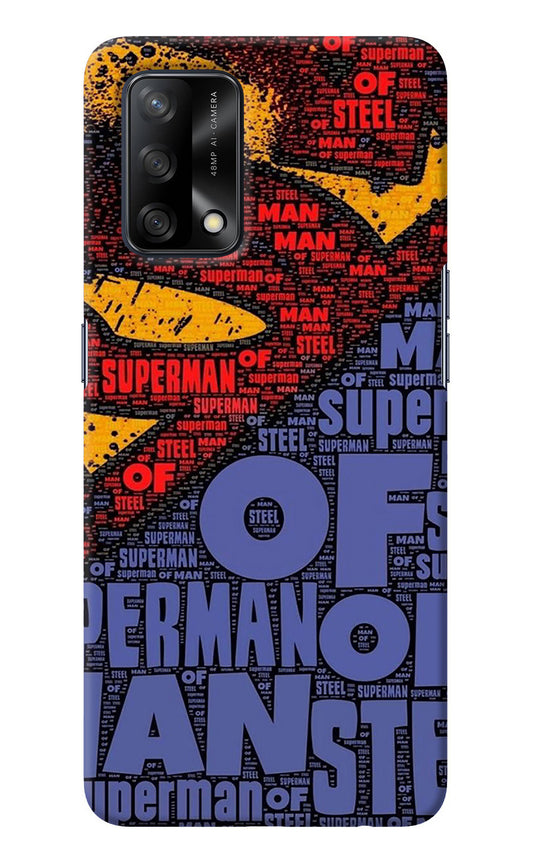 Superman Oppo F19/F19s Back Cover