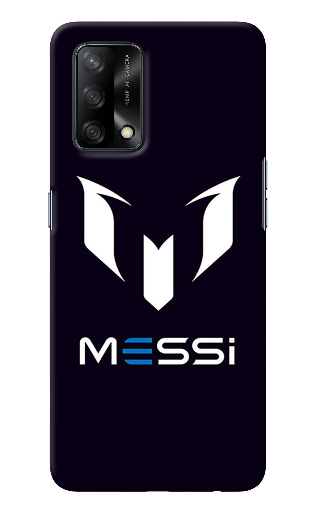 Messi Logo Oppo F19/F19s Back Cover